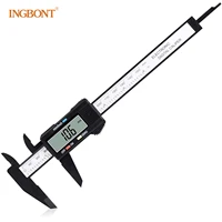 hand tools measuring tool 150mm6inch plastic lcd digital electronic carbon fiber vernier caliper diy tool parts for jewelry