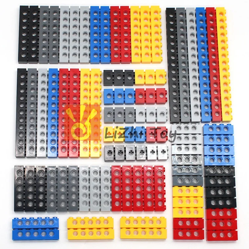 Технологические строительные блоки детали крупными партиями толстые MOC 6 цветов