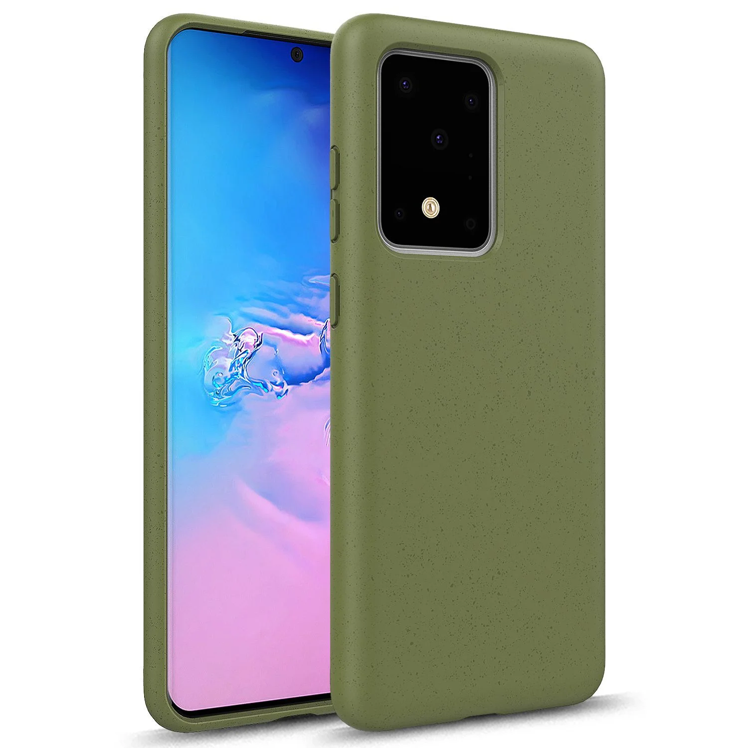 Для Samsung S20 + биоразлагаемая и экологически чистая зернистая солома чехол 2 0