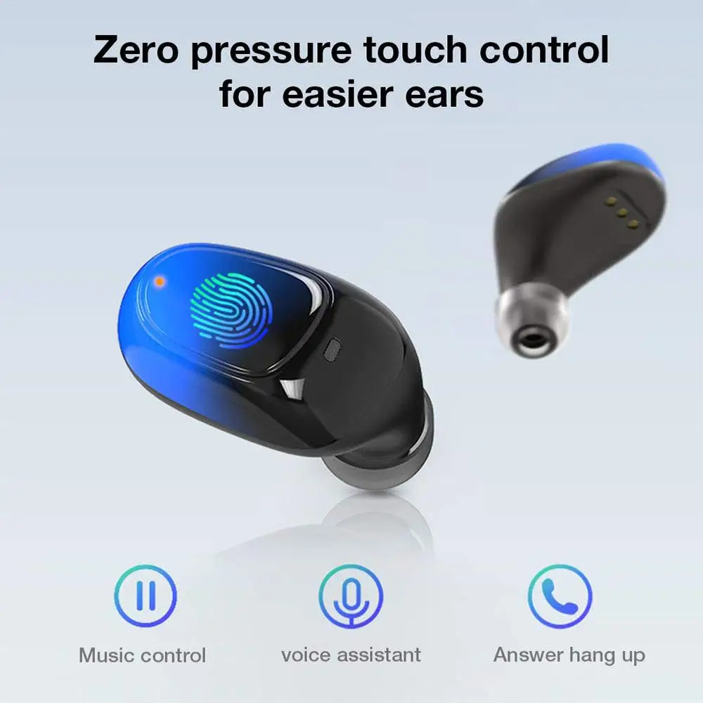 Bluetooth наушники ES01 с поддержкой 5 0 и шумоподавлением|Наушники гарнитуры| |