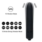 10-частотный вибратор, водонепроницаемый Стимулятор клитора, фаллоимитатор, секс-игрушки для женщин, мастурбатор для пар, точка G
