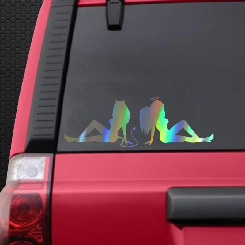 7*20cm Car Sticker and Decal 3D Sexy Girl Cartoon Vinyl Reflective Wholesale Styling Accessories | Автомобили и мотоциклы