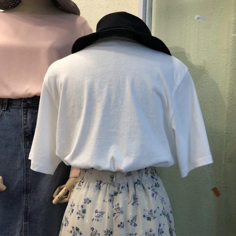 Женская футболка с короткими рукавами free долина летний короткий топ цветочной