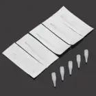 50 наборов 3R иглы татуировки + советы для перманентного макияжа игла для бровей подводка для глаз круглый булавки с круглым носком шапки насадки Поставки инструмента