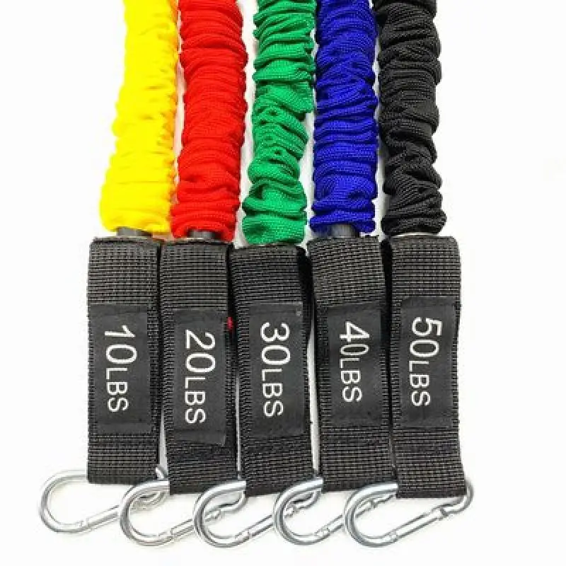11 Pcs/set Latex Resistance Bands Rubber Expander Elastic Fitness Crossfit Training Exercise Yoga Tubes Pull Rope with Bag | Спорт и