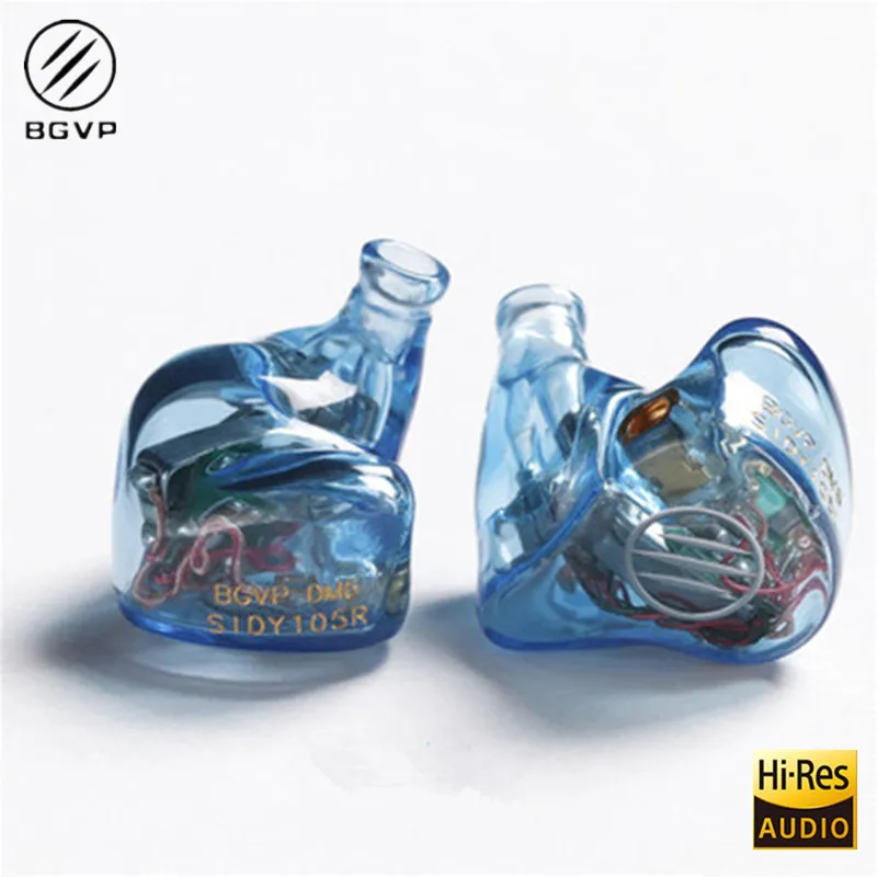 BGVP DM6 5BA индивидуальный наушник HiFi наушники контролировать вкладыши наушники кабель MMCX сменный кабель
