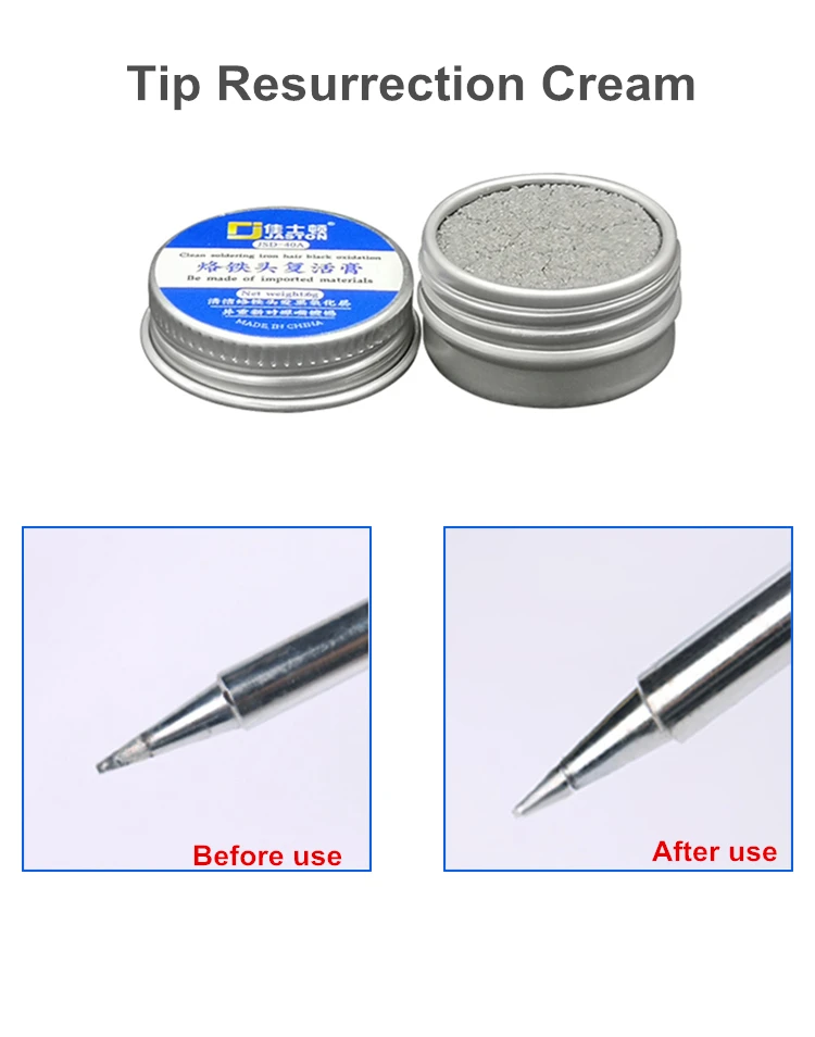 Электрический паяльник с наконечником в алюминиевой коробке освежитель