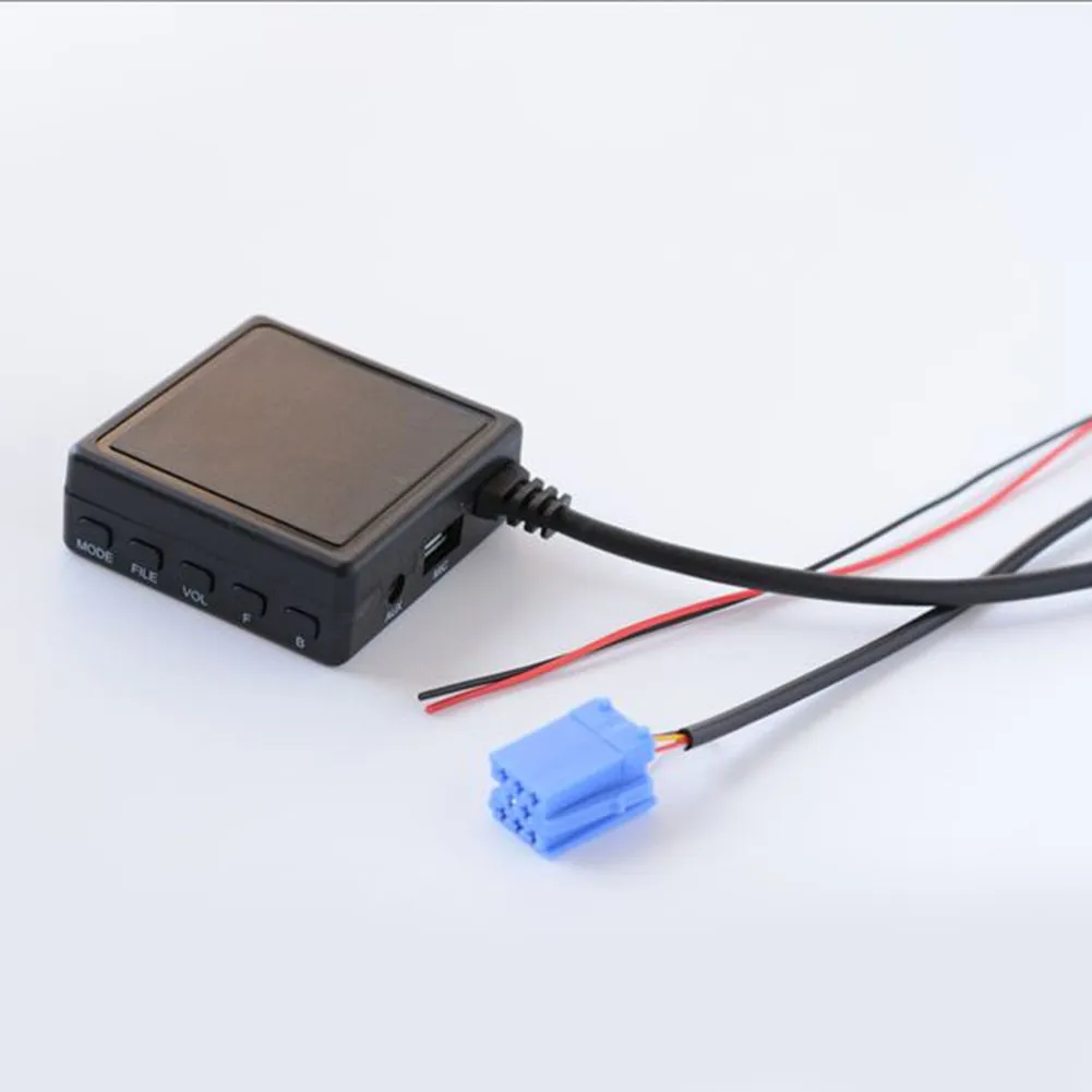 1 шт. 12 в автомобильный Bluetooth-адаптер для телефона 5 0 беспроводной аудио с разъемом