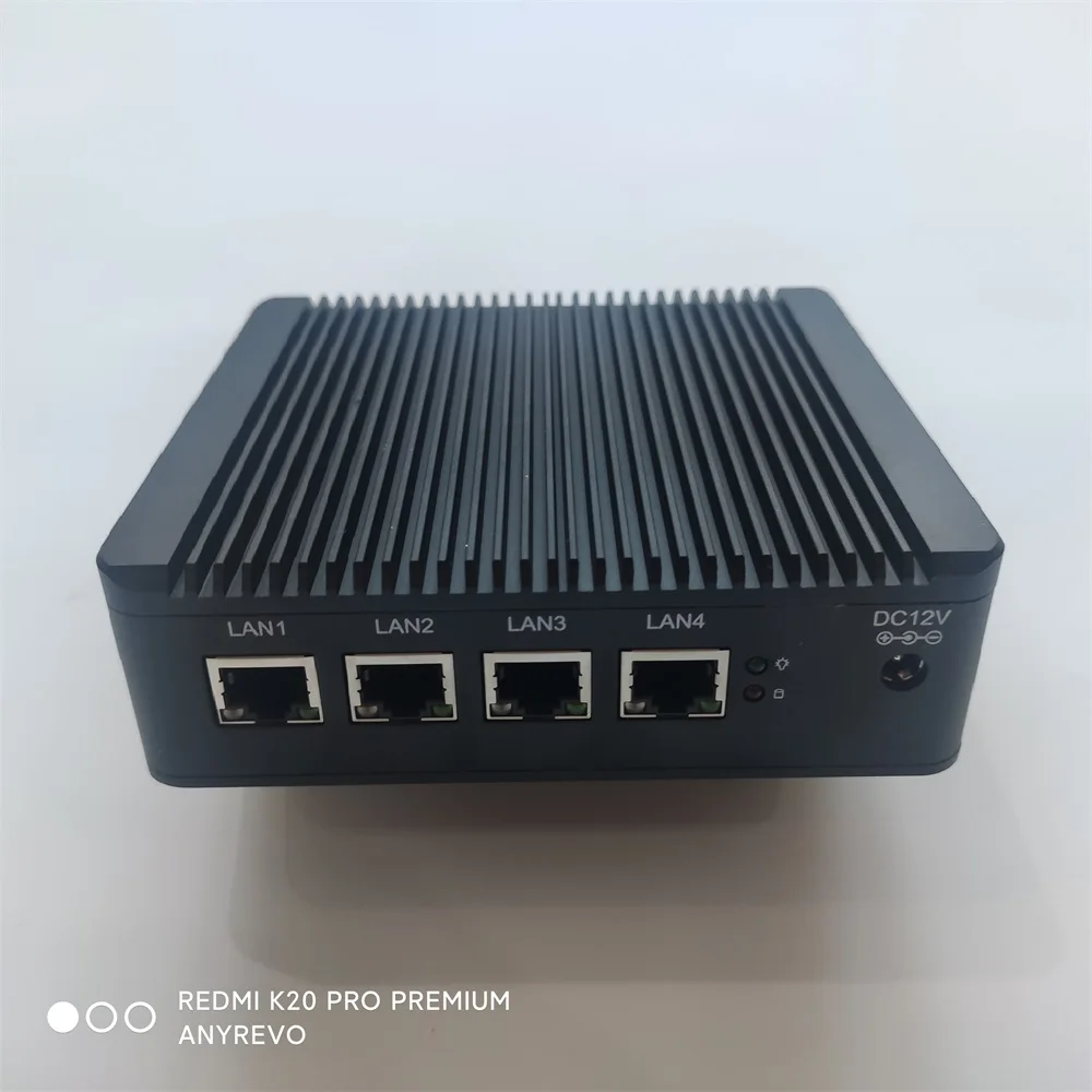 2 5G Роутер Intel Celeron J4125 Quad Core 4 I225 2500M Nics DDR4 HD-MI VGA pfSense OPNsense ROS VPN брандмауэр сервер -