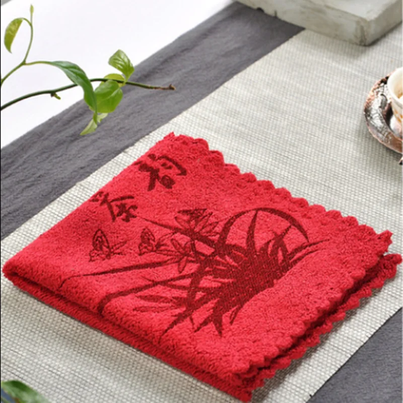 Впитывающие прочные чайные салфетки аксессуары хороший подарок чайное