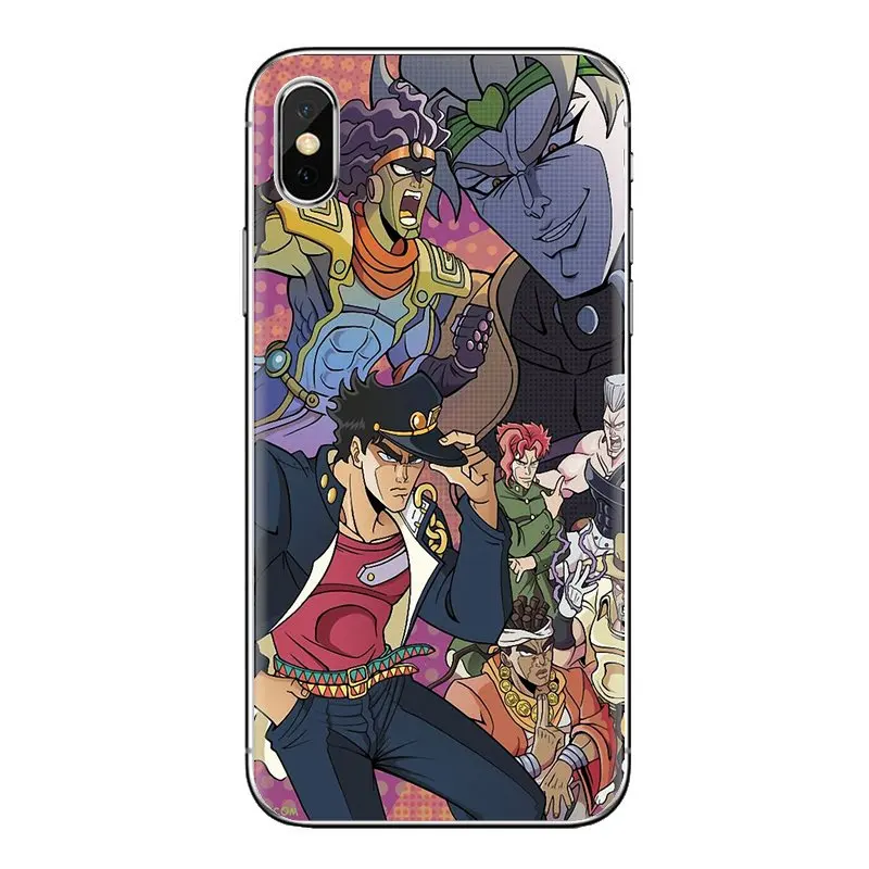 Transparent Soft Shell Covers For Huawei Honor 5A LYO-L21 Y6 II Compact Y5 2 Y5II Mate 10 Lite Nova 2i 9i JoJo Jonathan Joestar |