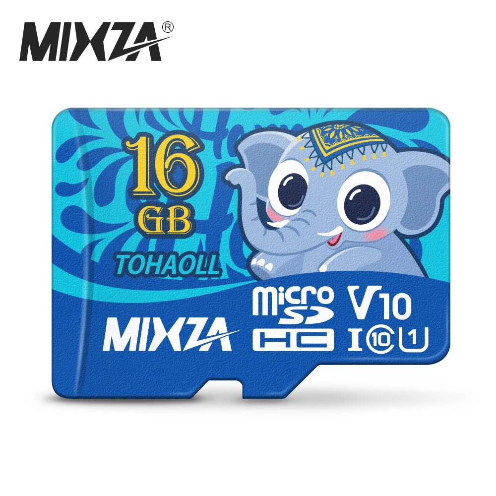 MIXZA слон оригинальный слот для карт памяти 256 ГБ 128 Гб 64 U3 80 МБ/с. 32 sd карта Class10 UHS 1