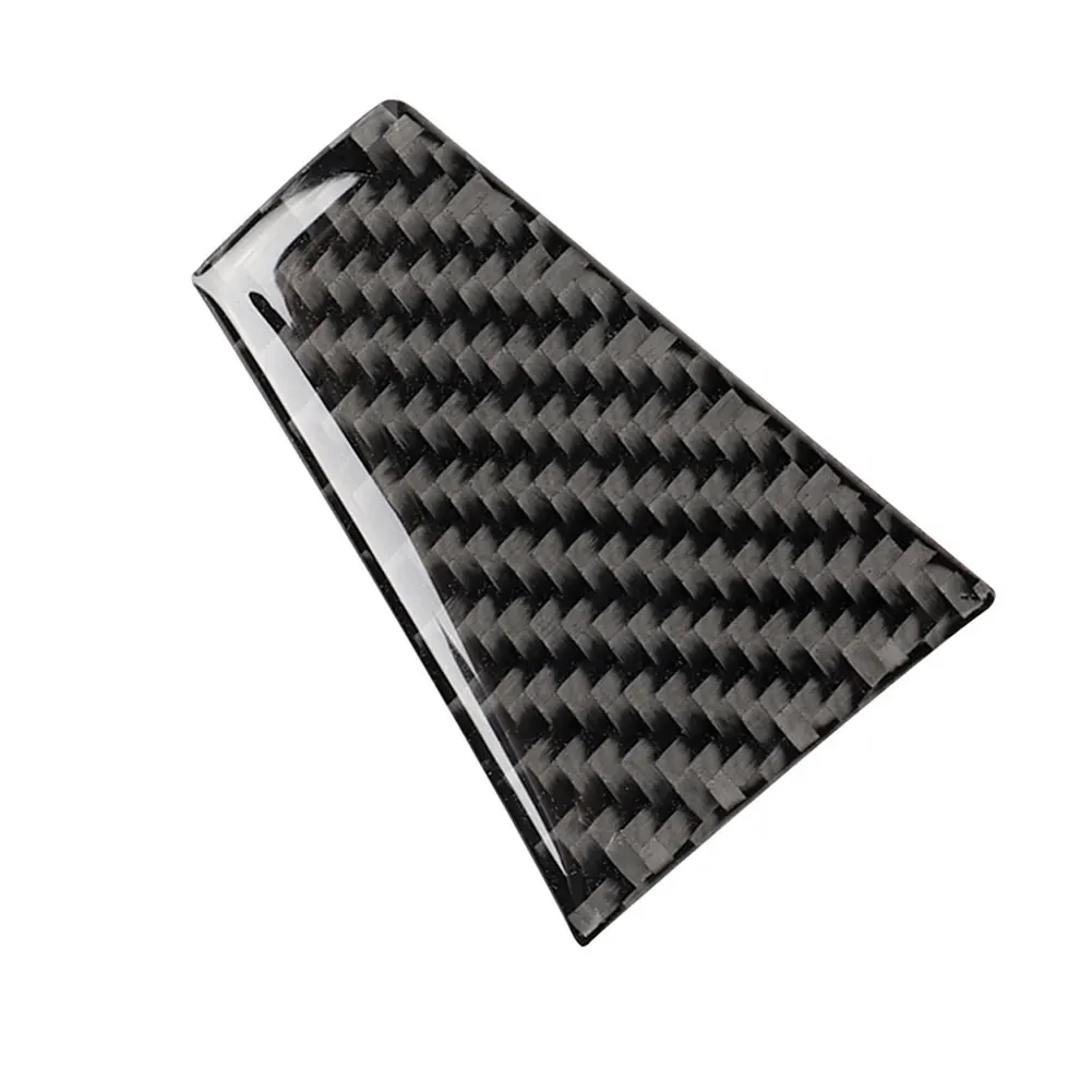 1 шт. углеродного волокна Чехол рулевого колеса автомобиля Стикеры s