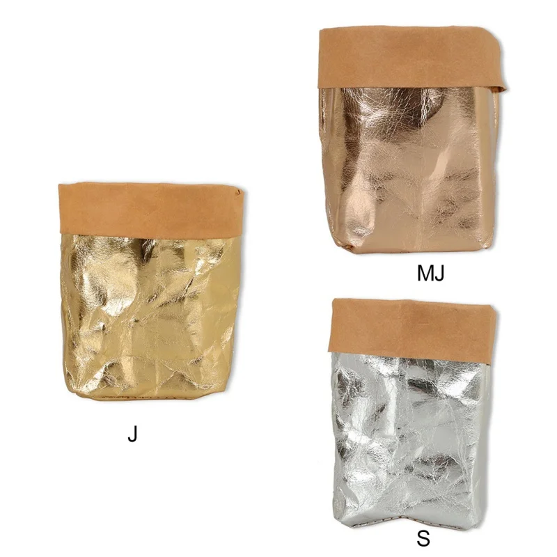 Многоразовый органайзер для косметики крафт-бумажные пакеты