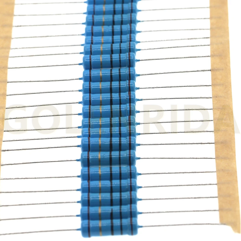 20 штук 2W галогенные лампы в металлической пленочные резисторы 1% 1R ~ 1 м 2.2R 4.7R 10R 22R 47R