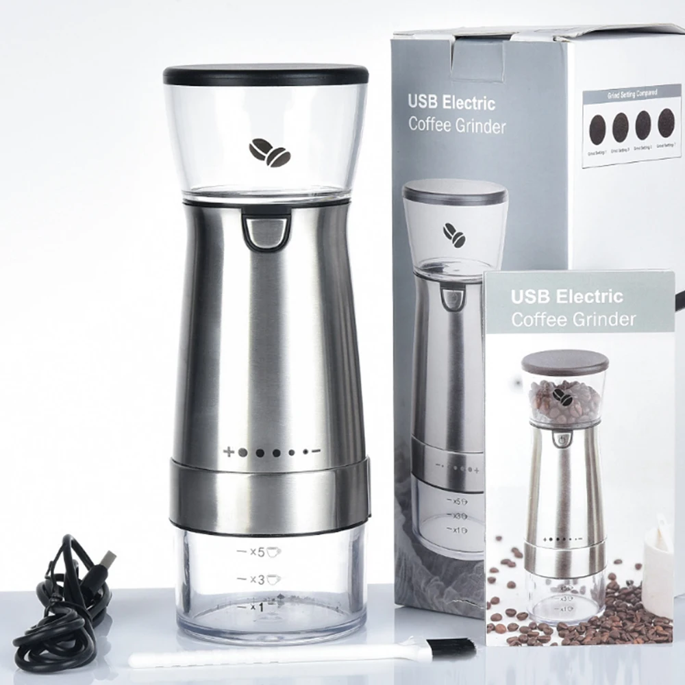 

saengQ Kitchen Electric Coffee Machine Coffee Grinder Express Electric Foam Coffee Maker Appliances 1200ml Coffee Machine