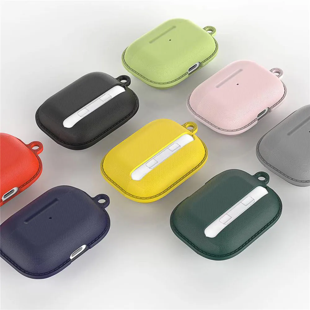 Мягкий ТПУ защитный чехол для наушников AirPods Pro 2019 Bluetooth наушники противоударный