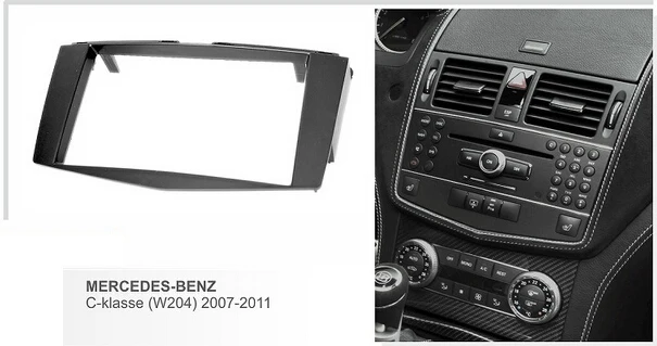 Автомобильный адаптер Fascia Для MERCEDES BENZ C klase W204 2007-2011 комплект рамок для лица крышка