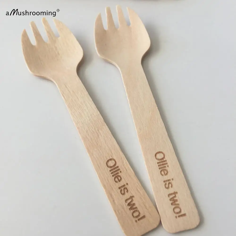 

Disposable Wooden Forks |Wholesale Disposable Wooden Cutlery | Wood Silverware Solid Birchwood Biodegradable