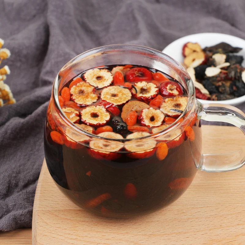 Wubao чай китайский травяной зеленый чайный горшок для похудения Детокс диета Цин