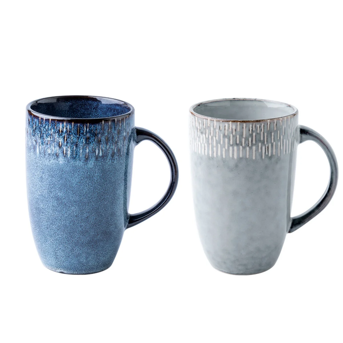 

Simple retro ceramic coffee mug milk cup large capacity Milk Breakfast mug household drinking cups