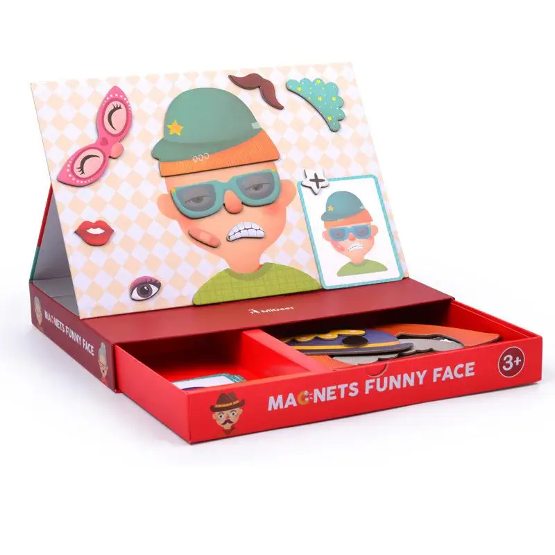 Пазл игрушки для детей развивающие дорожное оформление игровой набор лица