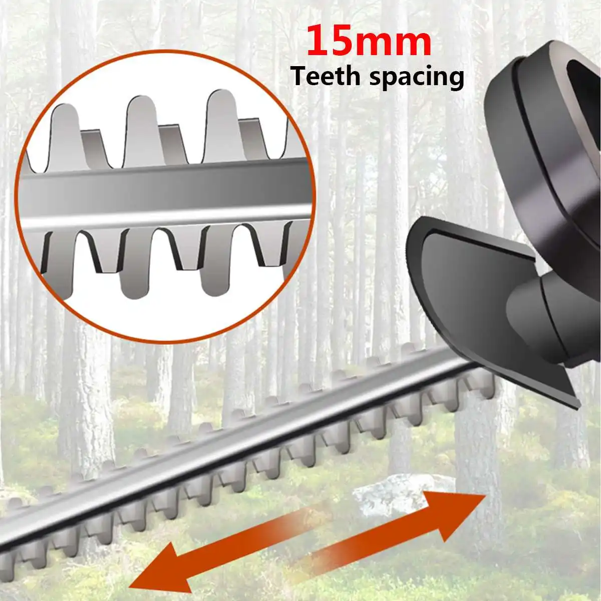 Триммер для живой изгороди 21 в беспроводной домашний триммер 18 с лезвием |