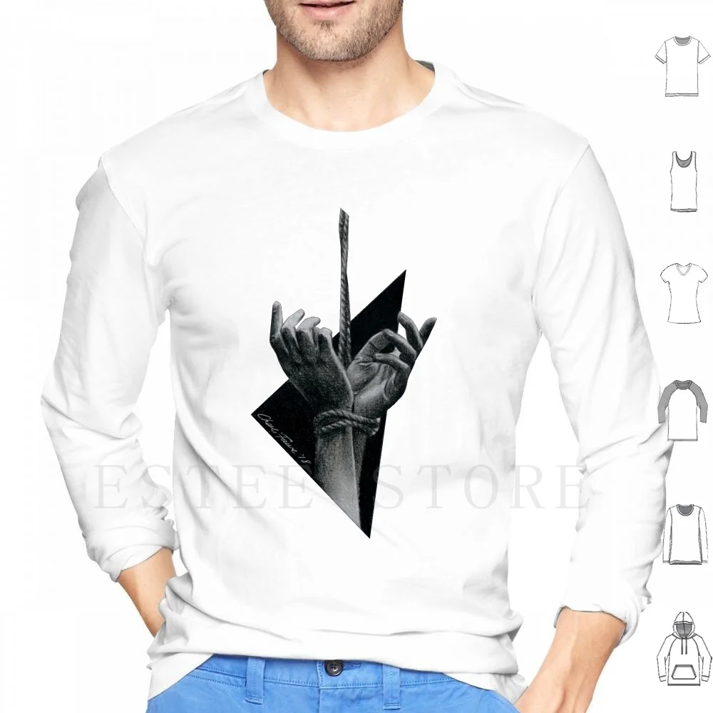 Толстовка с длинным рукавом и завязками сексуальная грудь Женская погружающая