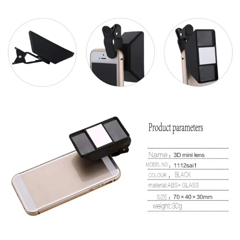 Фотоаппарат виртуальной реальности 3D с мини объективом|Объективы для мобильных