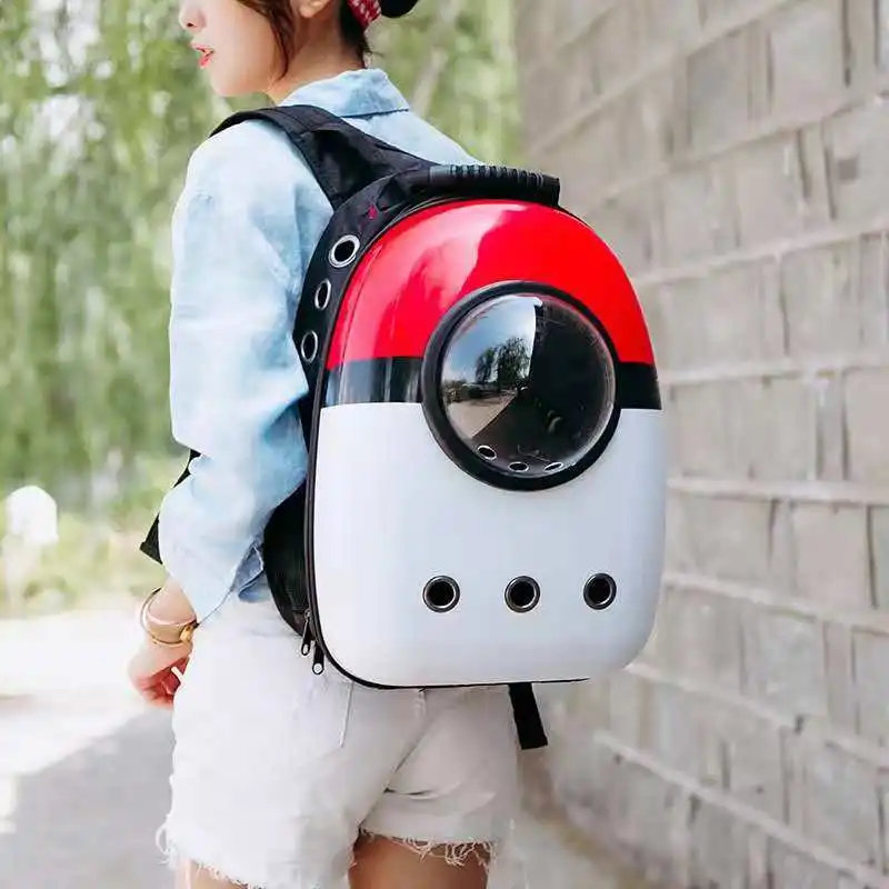 

Breathable Pet Travel Backpack Capsule Carrier Bag Hiking Bubble Backpack for Cat Kettie Dog Puppy Knapsack