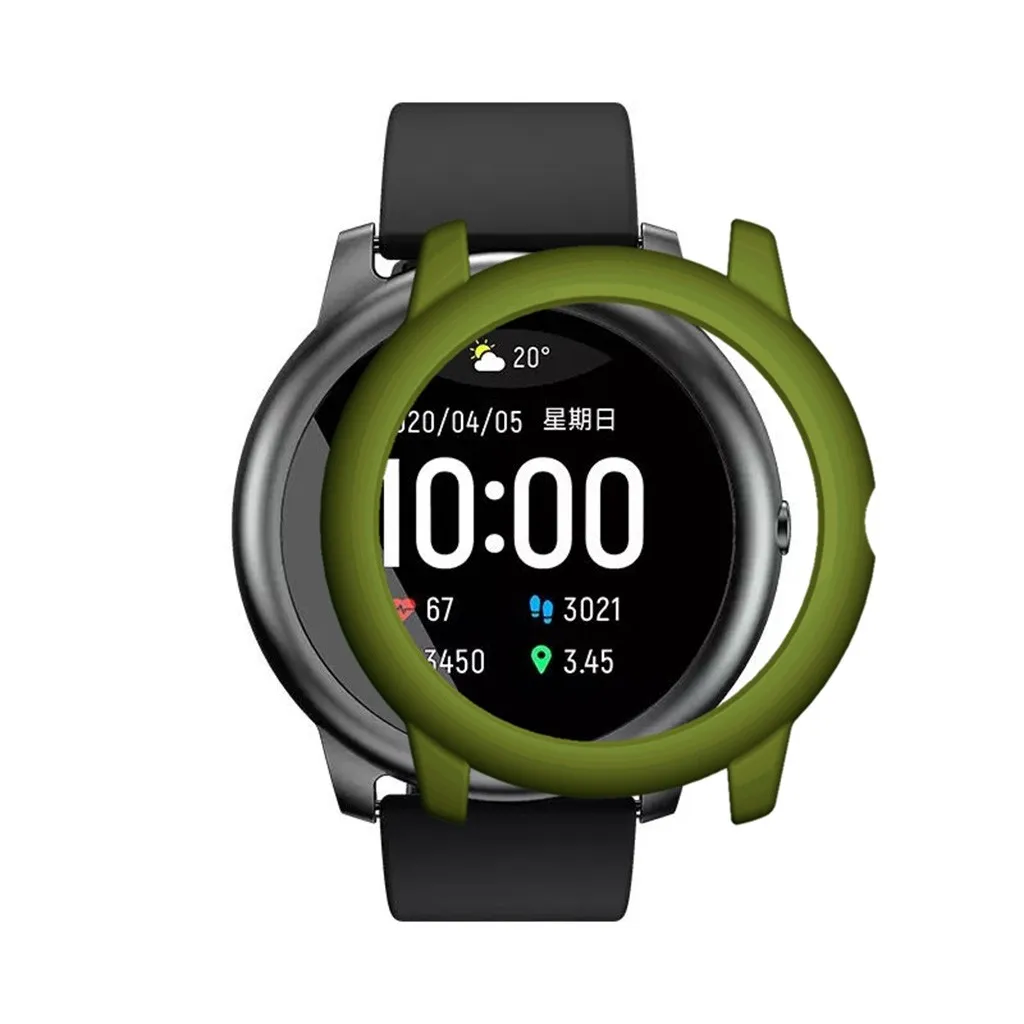 Тонкий цветной Чехол-рамка из поликарбоната защитный чехол для XIAO MI Haylou-Solar LS05