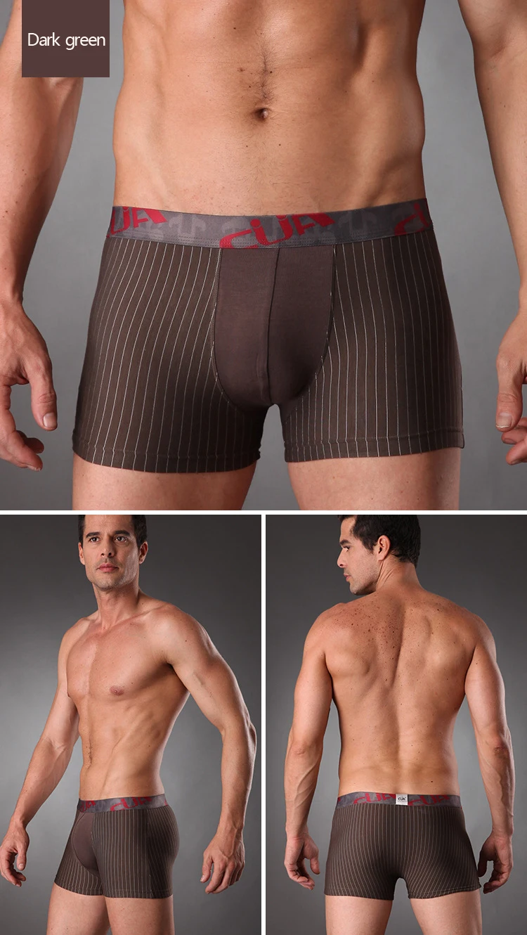 Новинка мужское нижнее белье Бамбуковые Боксеры мужские трусы сетчатые