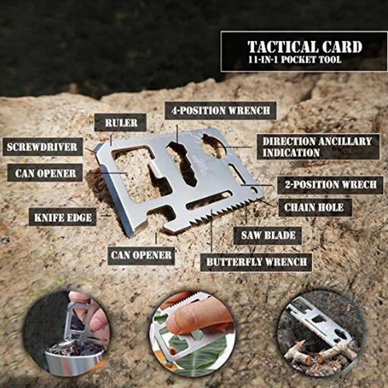 Jual Survival Kit 40-In-1 Alat Taktis Luar Ruangan Kit Darurat Kit Pertolongan Pertama Senter Pisau Pena Taktis Untuk Berkemah Mendaki Berburu
