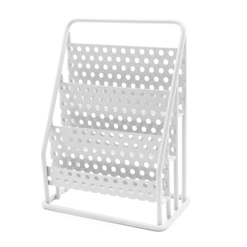 

1/12 Dollhouse Miniatures Metal Book Rack Mini Newspaper Stand Wrought Iron Magazine Holder Bookshelf Furniture Toys