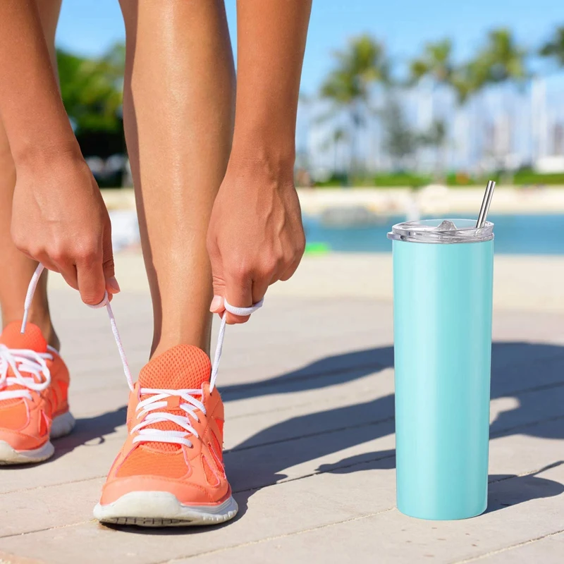 4 упаковки Классический практичный 20 унций из нержавеющей стали с двойной