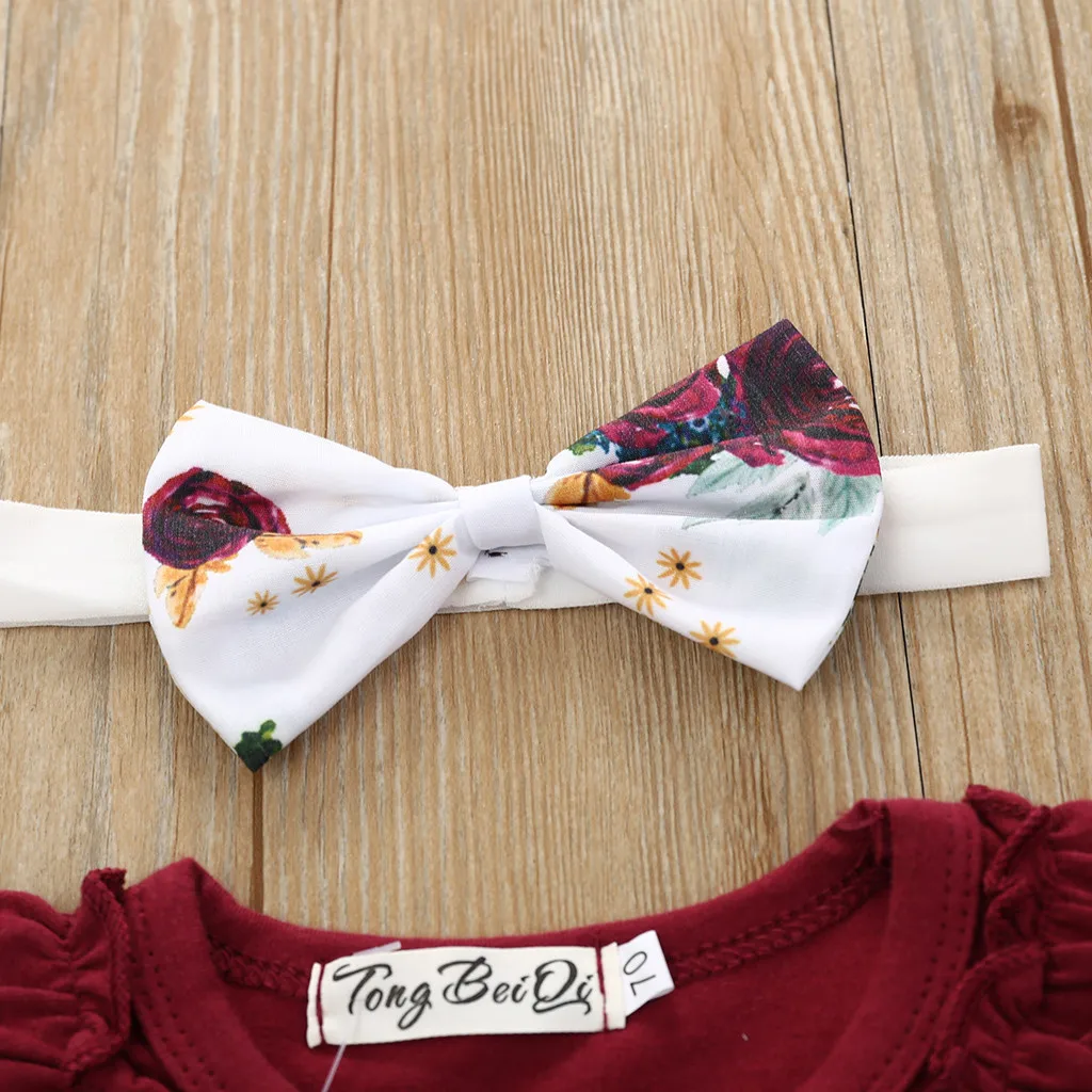 3 шт. детский летний комбинезон с шортами и бантом | Мать ребенок