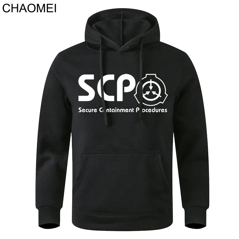 Новинка 2020 унисекс аниме SCP толстовки пальто специальные процедуры худи