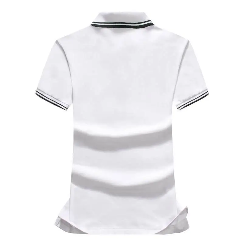 100% Cotton 2020 Summer New Womens Short Sleeve Polos Shirts Casual Ladies Lapel Tees Fashion Slim Female Tops S-4XL | Женская одежда