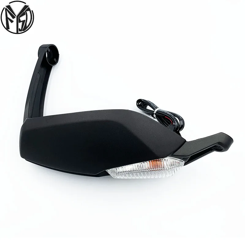 

For DUCATI Hypermotard 820/ Hyperstrada 821 2013 2014 2015 Right Brake Side Left Clutch Side HandGuard Handlebar with Light