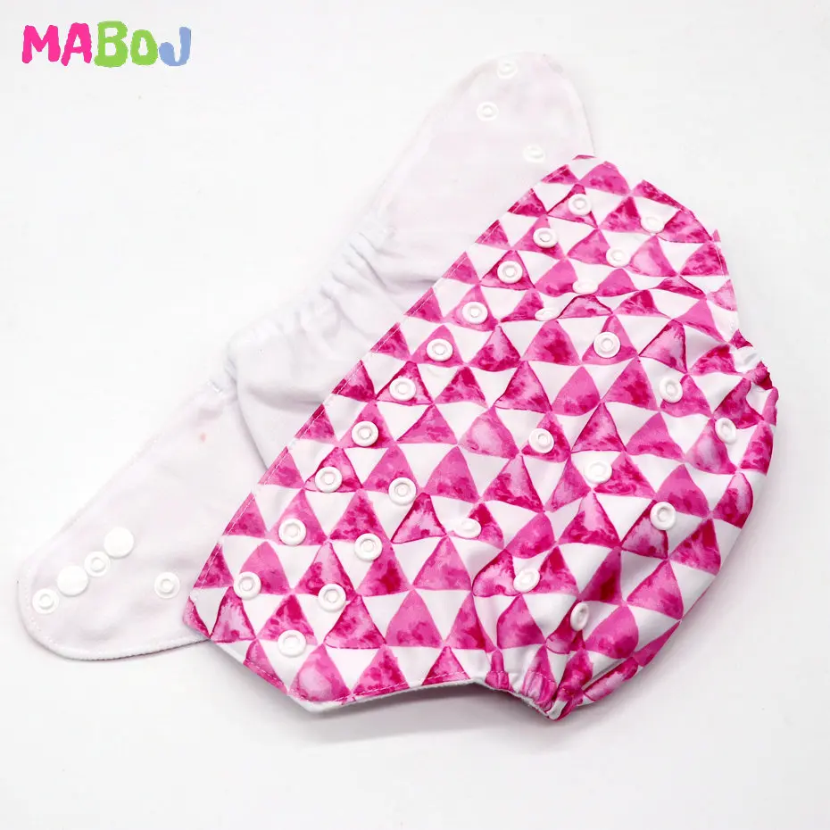 Mabox Экологичные многоразовые детские подгузники моющиеся карманные одного