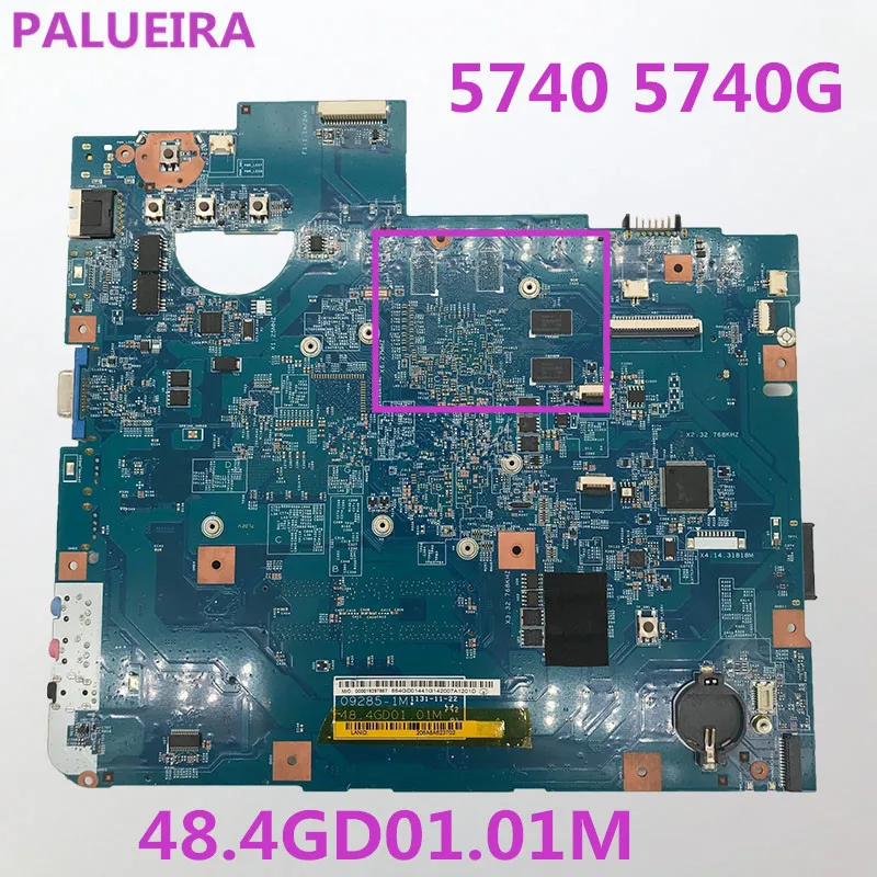 Материнская плата для ноутбука acer Aspire 5740 5740G с 4 видеокартами MBPMG01001 MB.PMG01.001 488.4gd01.01m