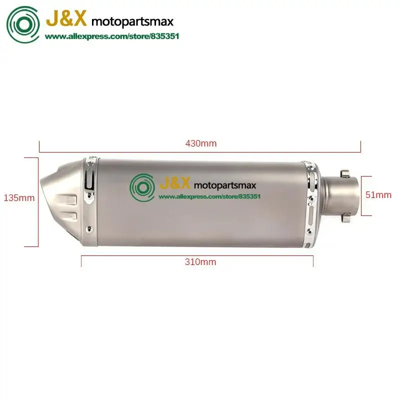 Мотоцикл Полная выхлопная система Escape Slip On выхлопных газов для Yamaha YZF R15 R125 MT125 V3 MT15