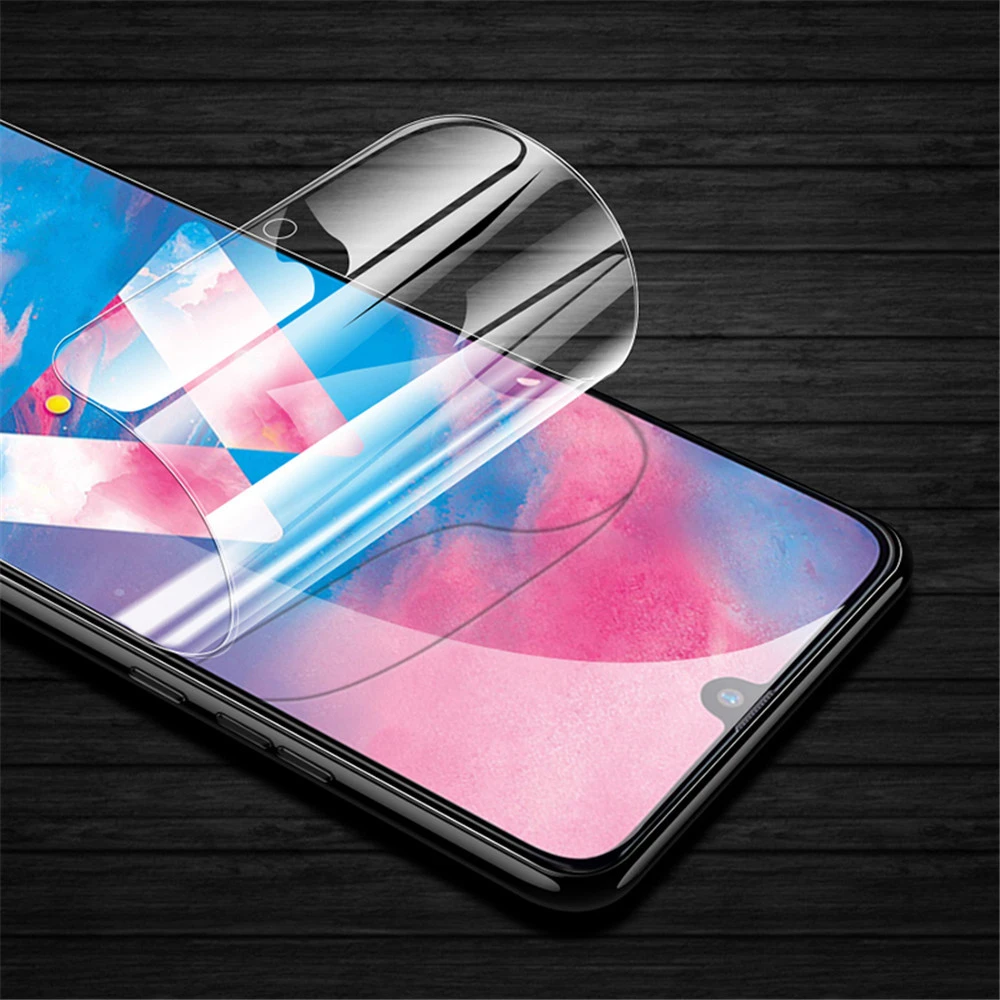 40D Soft Hydrogel Film For Samsung Galaxy A70 A50 A 10 30 20 60 80 2 J 4 6 Core Plus Screen Protector Full Cover Film Not Glass images - 6
