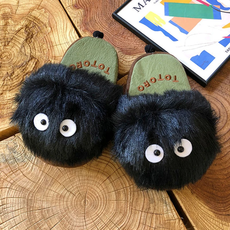Women's Cartoon Funny Cotton Warm Slippers Girl's Lovely Plush Soft Home Slides Ladies Indoor Cute Comfortable Fuzzy Shoes Hot