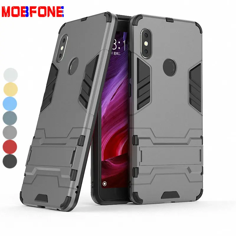 For Xiaomi Redmi Note 5 6 7 7s Pro Case Shockproof Rugged PC+TPU Stand Armor Shell 8 Note8 Back Cover |