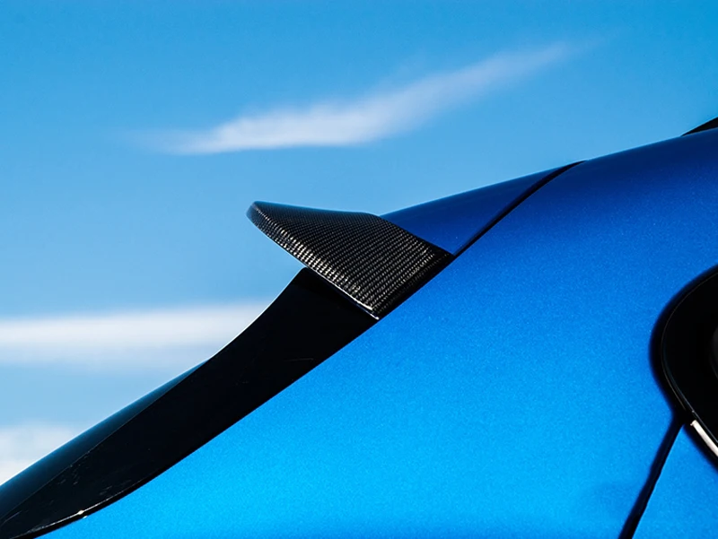 Спойлер для Alfa Romeo Stelvio задний спойлер из углеродного волокна черный багажника