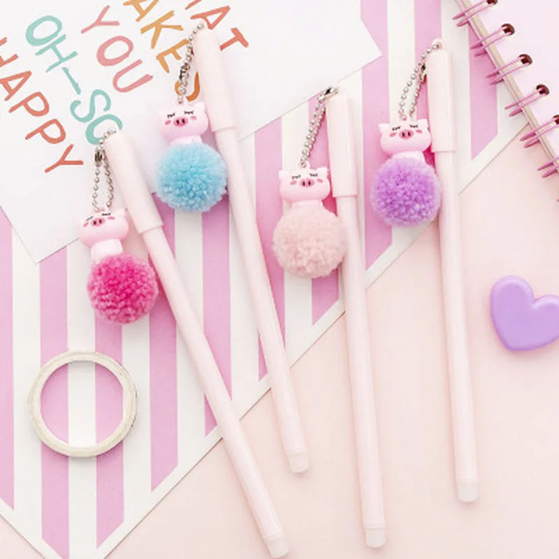 1 шт. гелевые ручки для поросят милые канцелярские принадлежности 0 5 мм учеников