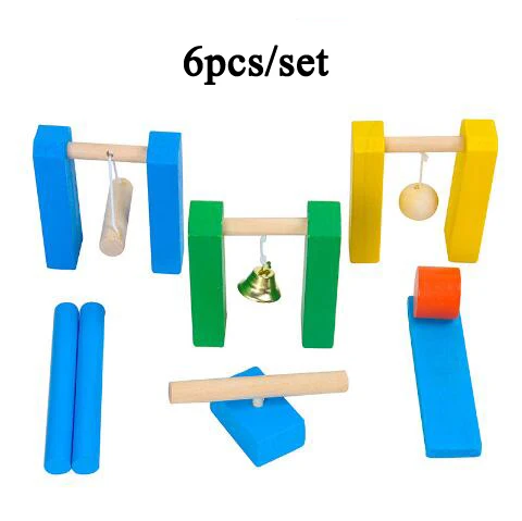 6pcs ji guan Игрушки домино, детские деревянные цветные блоки домино, наборы для раннего обучения, игры домино, Развивающие Детские обучающие игрушки ZXH - Цвет: 6pcs ji guan