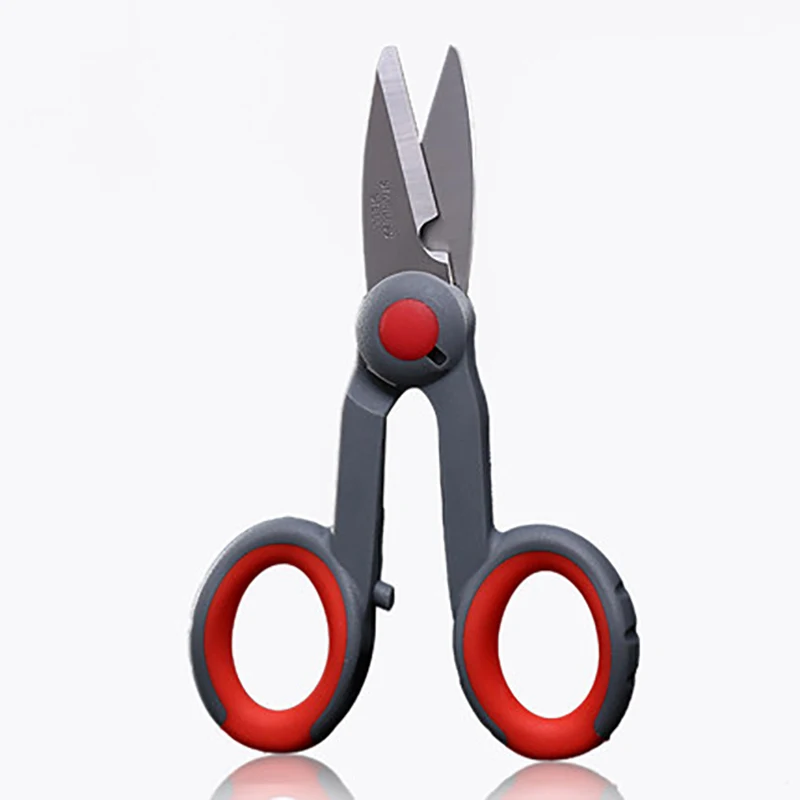 

Stainless Steel Scissor For Fishing Scissors Portable Fishing Plier Cut PE Braid Line Lure Cutter Carp Fishing Tools pesca 2021