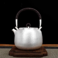 special silver kettle 999 pure silver teapot one skin japanese household silver teapot silver bubble teapot